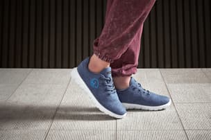 Merino Runners WOMEN jeansblau