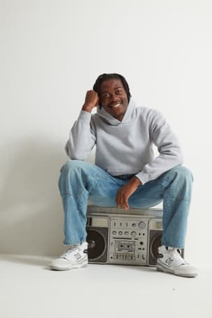 Supercotton Hooded Sweat Grey 41