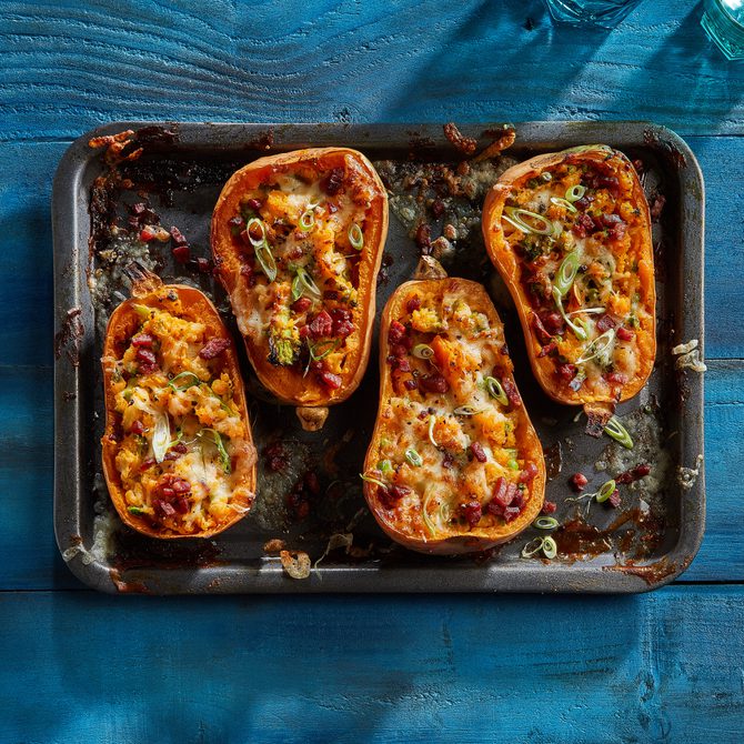 BUTTERNUT SQUASH BOATS