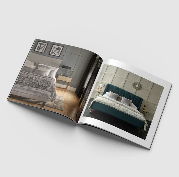Mockup Template Bedding
