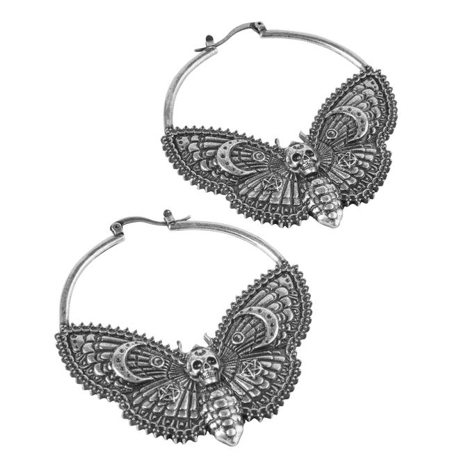 Night Flutter Hoop Earrings G