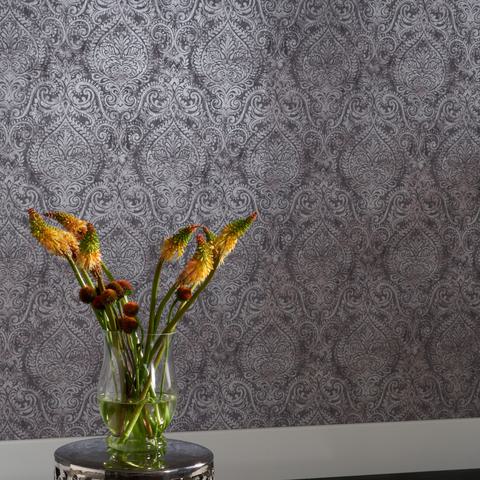 Ophelia Damask Wallpaper 72X62 V2 Sq
