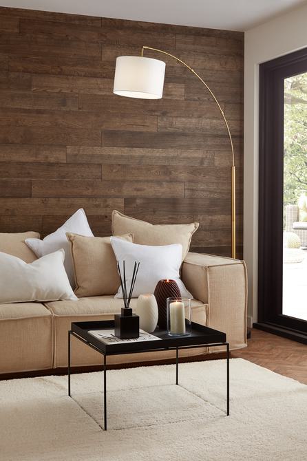 Rustic brown brushed