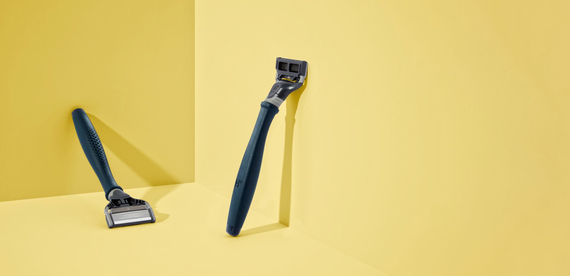 Creative product photography Harrys Razor banner