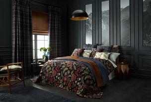 Room set photography Arts Crafts Indigo