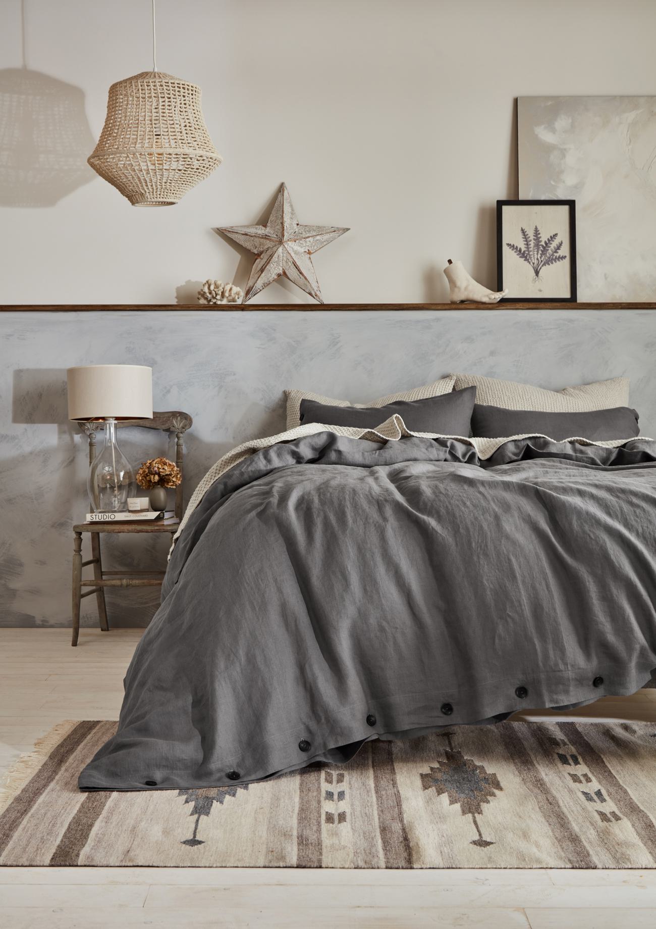 Charcoal Duvet Cover