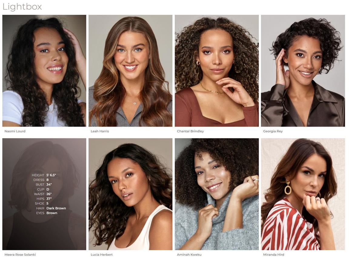 Model Agency Headshots