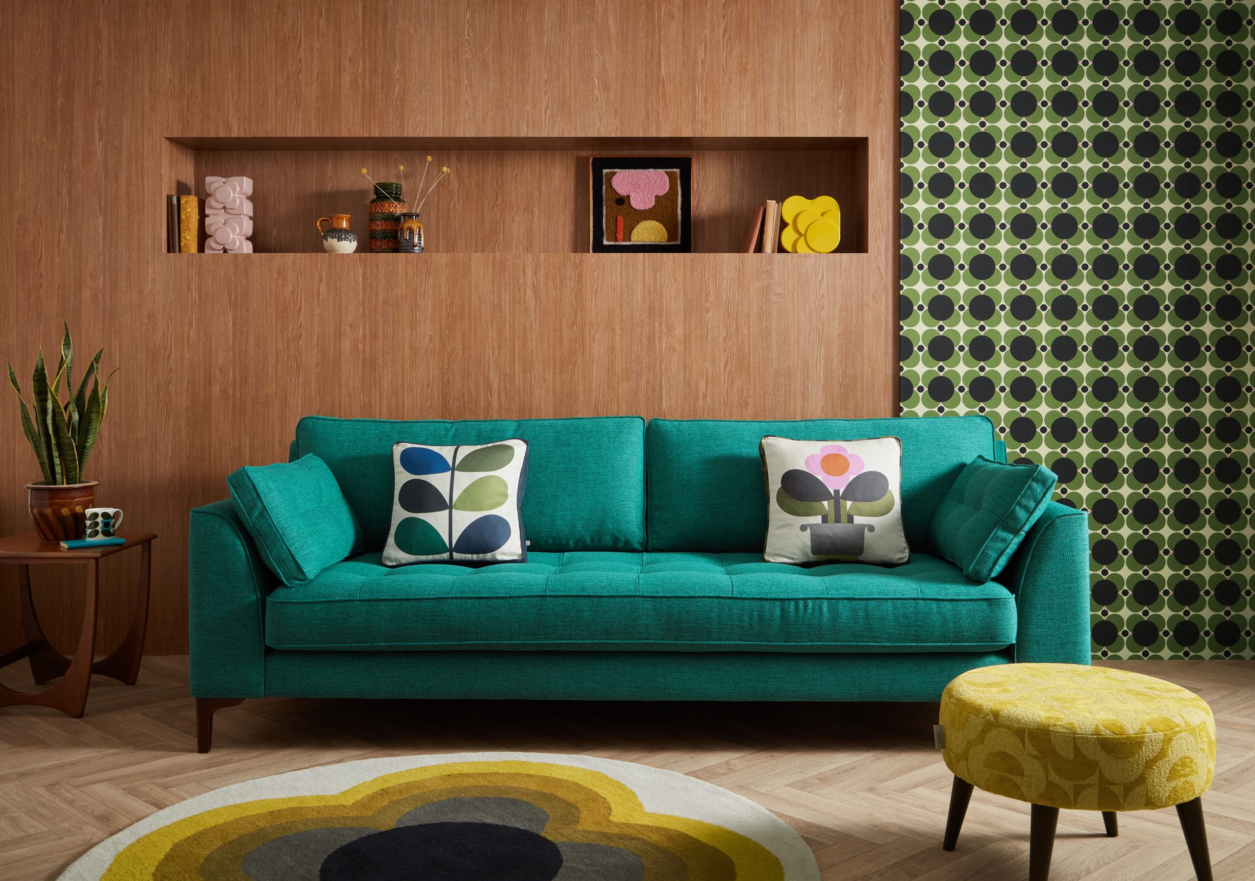 Arklow sofa w footstool