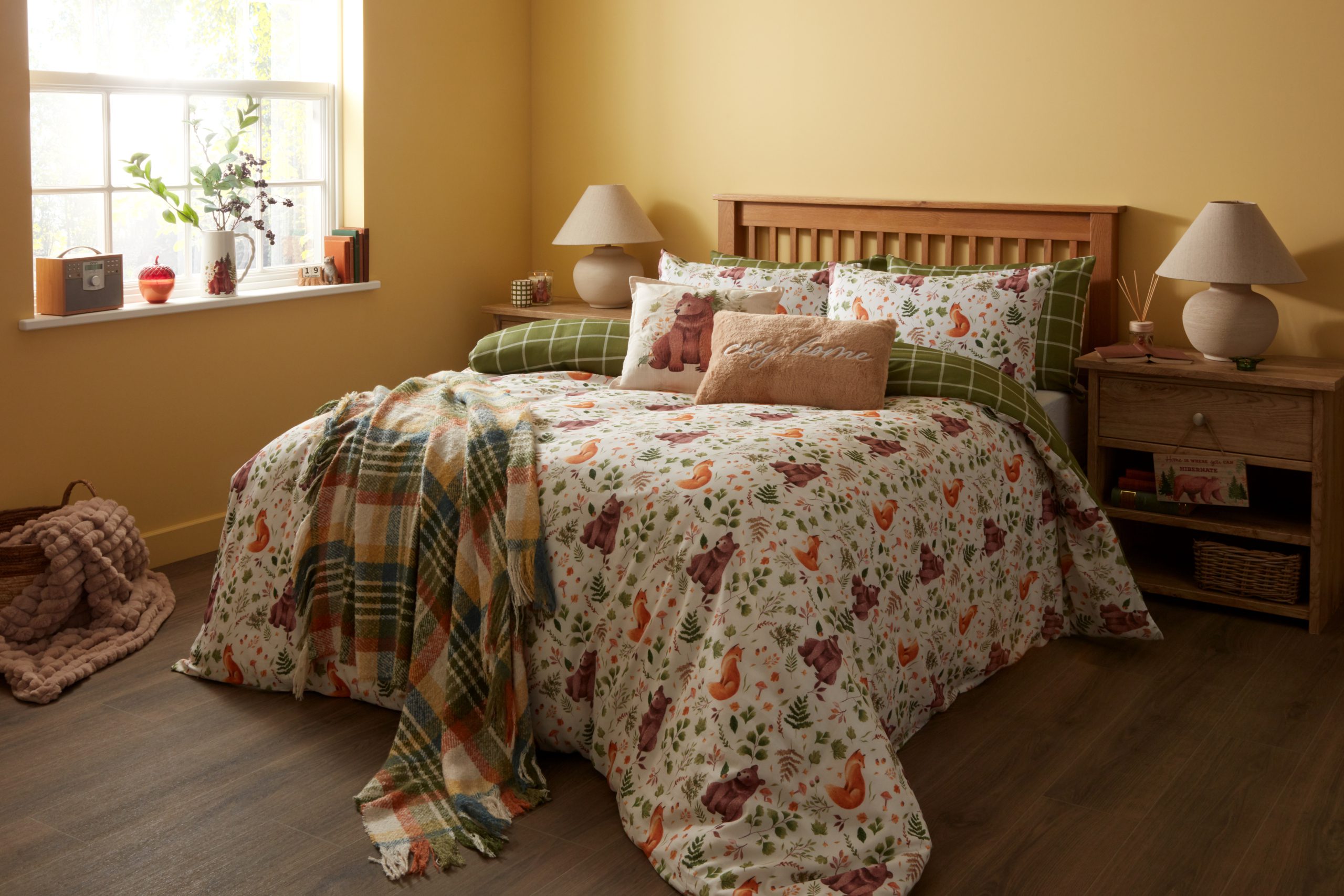 Wild Orchard Bear Bedding Landscape